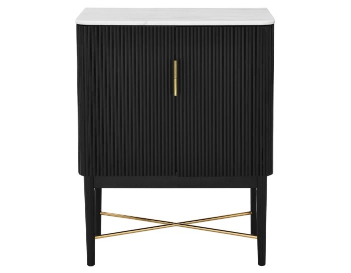 Steve Silver Vida Vida Marble Top WIne Cabinet