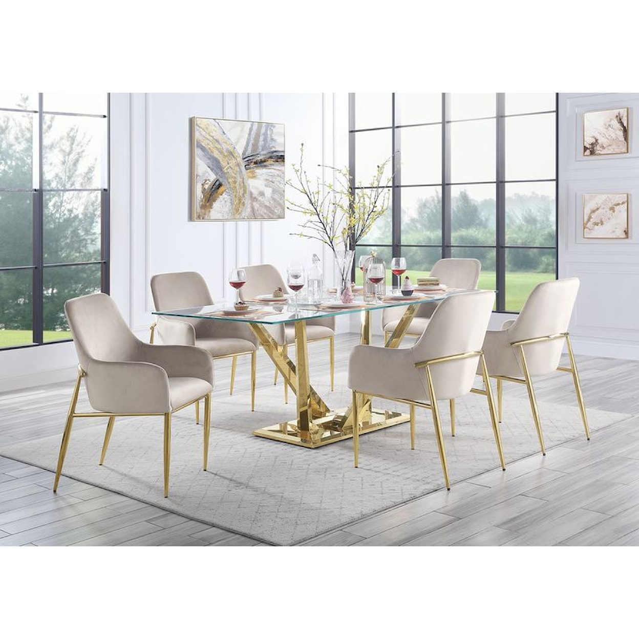 Acme Furniture Barnard Dining Set