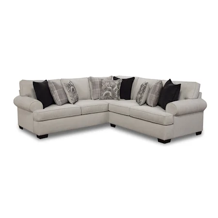 Cooper Transitional L-Shaped Sectional Sofa