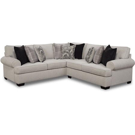 Cooper Transitional L-Shaped Sectional Sofa