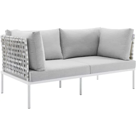 Outdoor Aluminum Loveseat