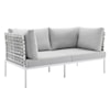 Modway Harmony Outdoor Aluminum Loveseat