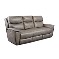 Power Headrest Double Reclining Sofa