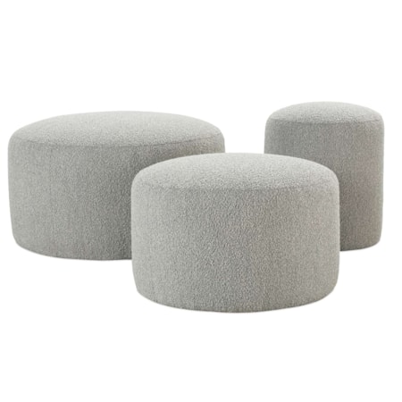 Round Ottoman 17&quot; Diameter x 19H