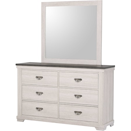 Dresser & Mirror Set