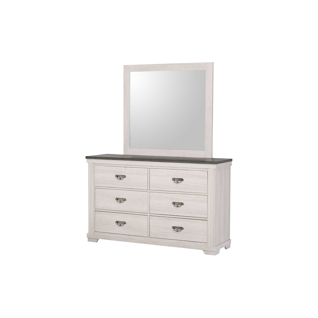 Crown Mark Leighton Dresser & Mirror Set