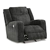 Signature Design by Ashley Martinglenn Power Rocker Recliner