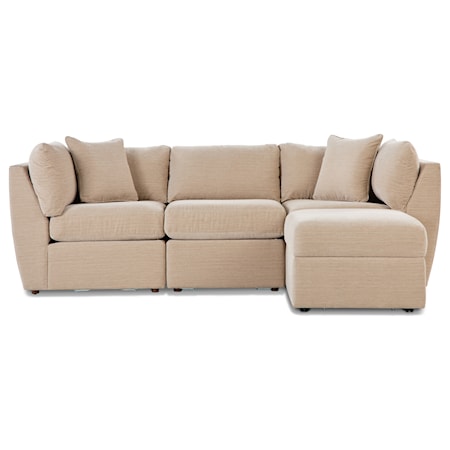 4-Piece Sectional Sofa