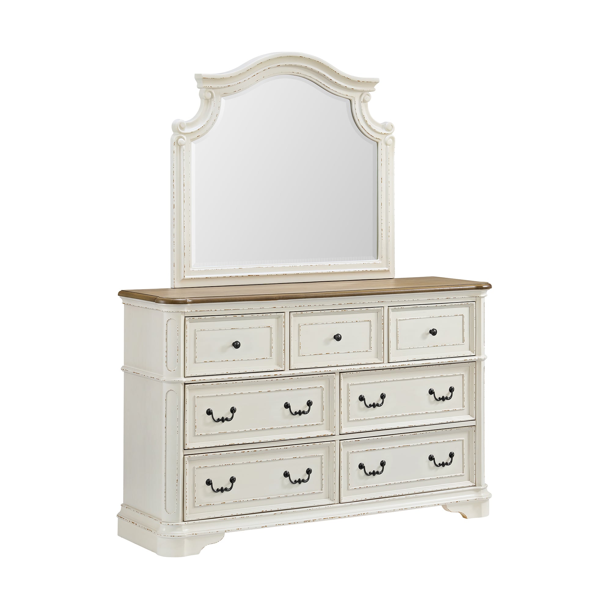 Dresser &amp; Mirror Set
