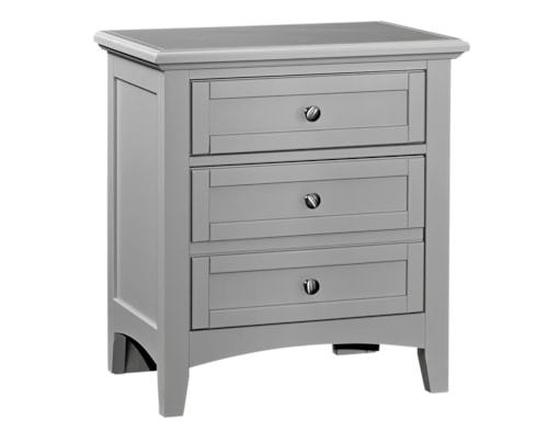 Transitional 2-Drawer Nightstand with Dovetail Construction