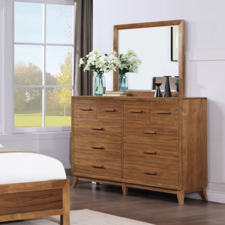 10-Drawer Bedroom Dresser