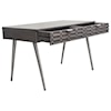 Diamond Sofa Furniture Petra 2-Drawer Writing Desk