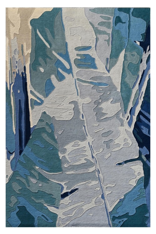 Cove 3006 Ivory/Blue Illusion Area Rug