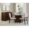 Virginia House Crafted Cherry - Dark Upholstered Side Dining Chair