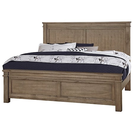 King Panel Bed