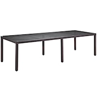 114" Outdoor Patio Dining Table