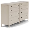 Riverside Furniture Laguna Eight Drawer Dresser