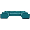 Modway Commix 8 Piece Sectional Sofa Set