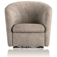 Contemporary Barrel Swivel Chair