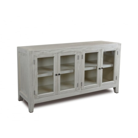 65" 4-Door Storage Cabinet