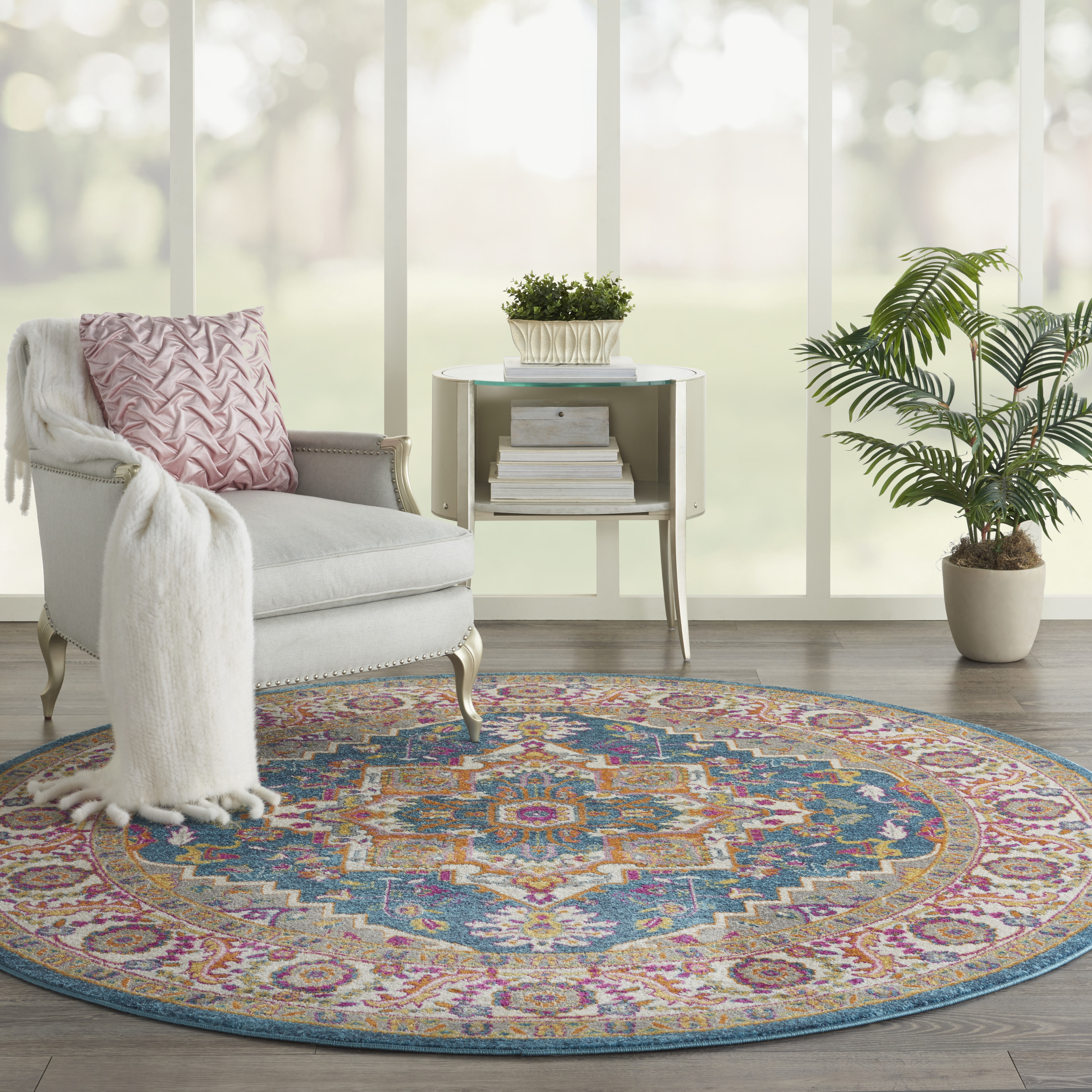 Nourison Passion 8' Round  Rug