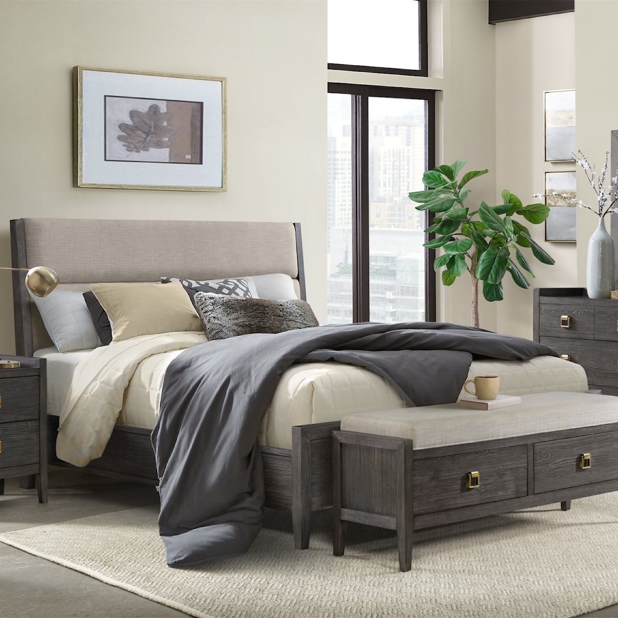 VFM Signature Portia King Upholstered Bed