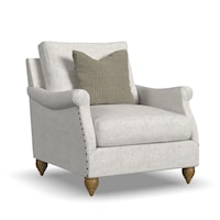 Traditional Chair with Nailhead Trim