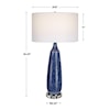 Uttermost Newport Newport Cobalt Blue Table Lamp