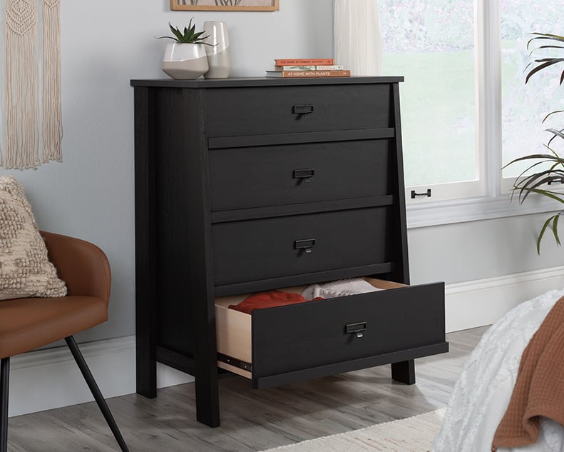 Trestle 4-Drawer Bedroom Chest