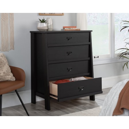 Trestle 4-Drawer Bedroom Chest