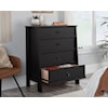 Sauder TRESTLE Trestle 4-Drawer Bedroom Chest