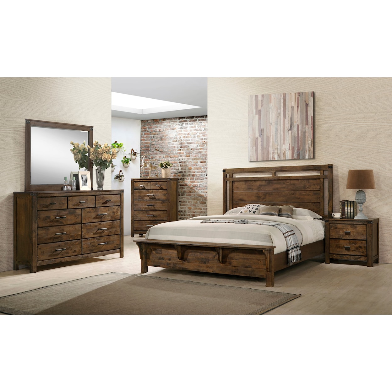 CM Curtis 5-Piece Bedroom Set