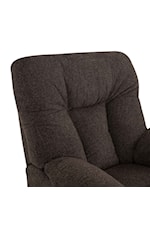 Franklin 4703 Connery Casual Manual Rocker Recliner with Pillow Arms