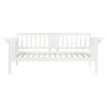 WHITE DAYBED WITH POP-UP ARMS | .