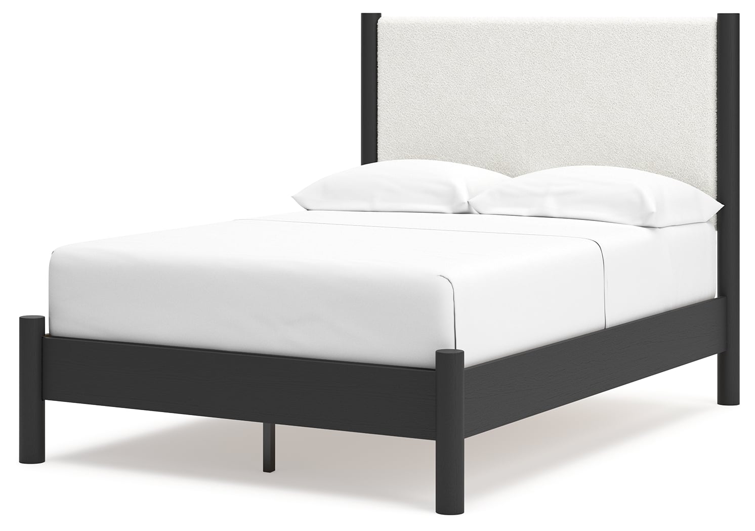 Signature Design By Ashley Cadmori B2616B5 Full Upholstered Panel Bed ...