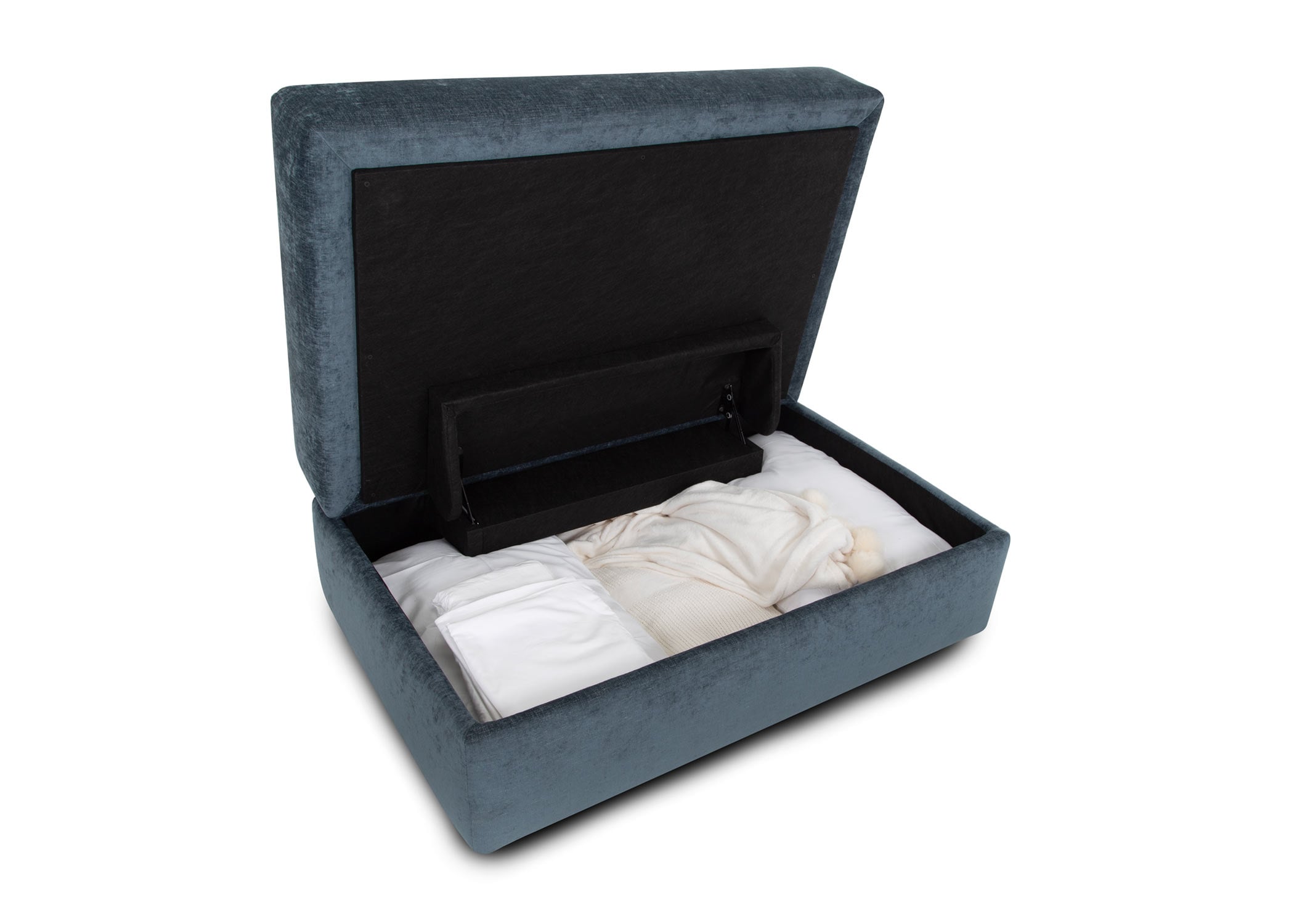 Springfield & Company 814 Indigo Storage Ottoman