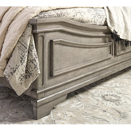 King Panel Bed