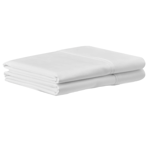 Queen Tempur Luxe Egyptian Cotton Pillowcase Set White Linens