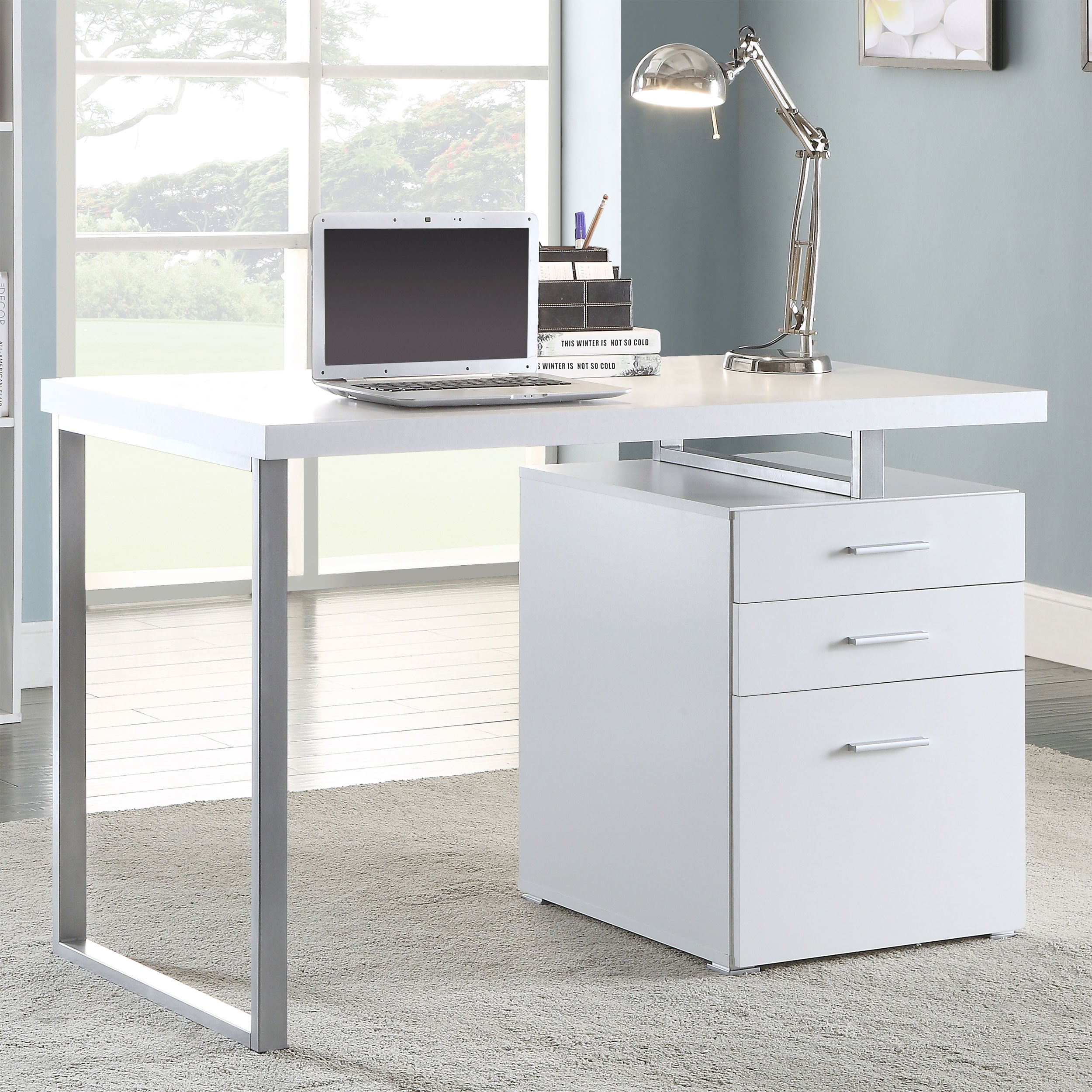 47-inch 3-drawer Office Computer Desk