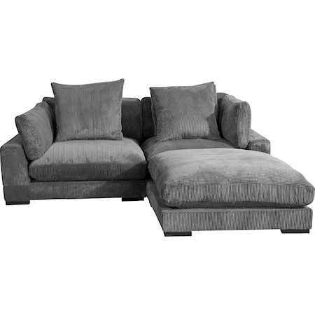 Tumble Nook Modular Sectional Charcoal