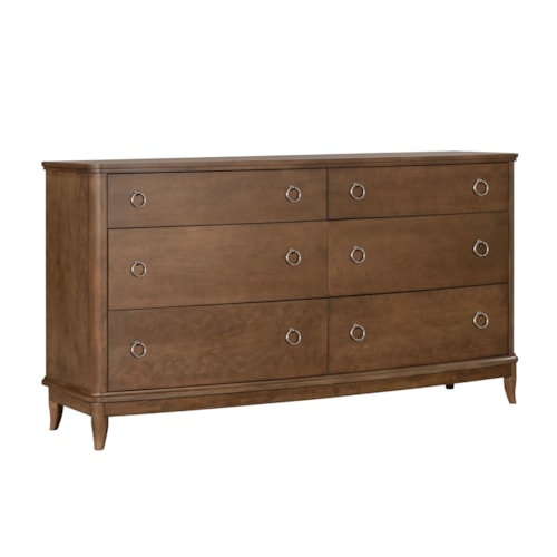 Traditional 6-Drawer Dresser