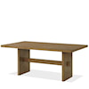 Riverside Furniture Bozeman Trestle Dining Table