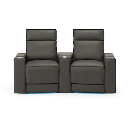 ACE Contemporary 2-Seat Power Reclining and Lumbar Sofa