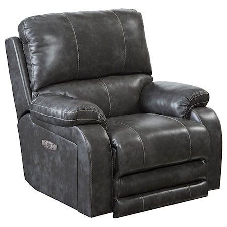 Power Lay Flat Recliner w/ Power Lumbar