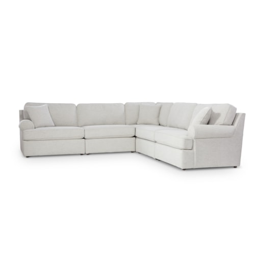 Transitional 6-Piece Sectional Sofa