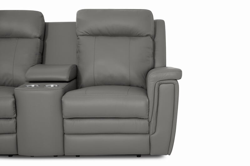 Palliser Asher Asher Power Reclining Console Loveseat