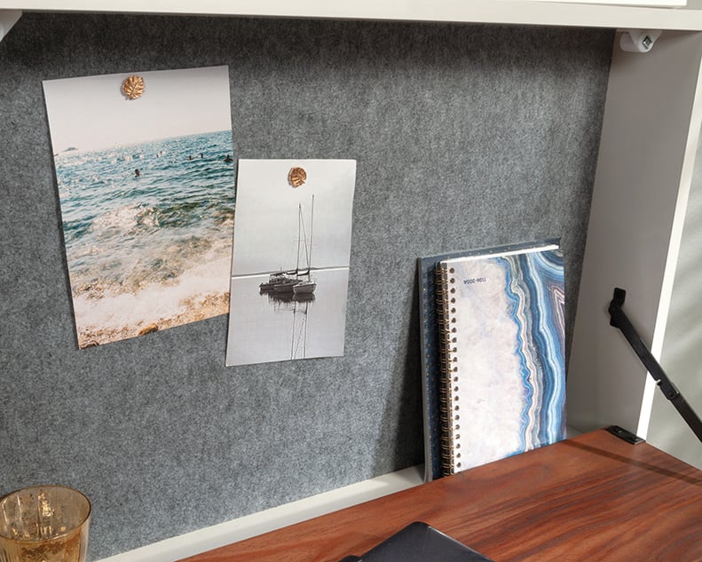 Sauder Anda Norr Anda Norr Wall Mount Desk Bl Ac/wh 3a