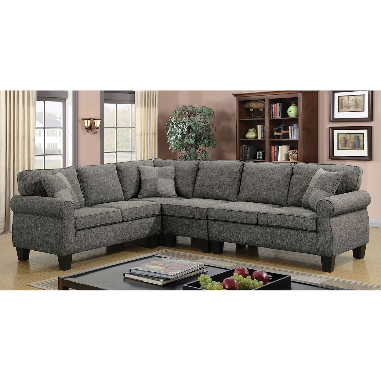 Furniture of America - FOA Rhian Sectional