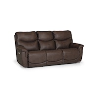 Power Headrest and Lumbar Dual Reclining Sofa