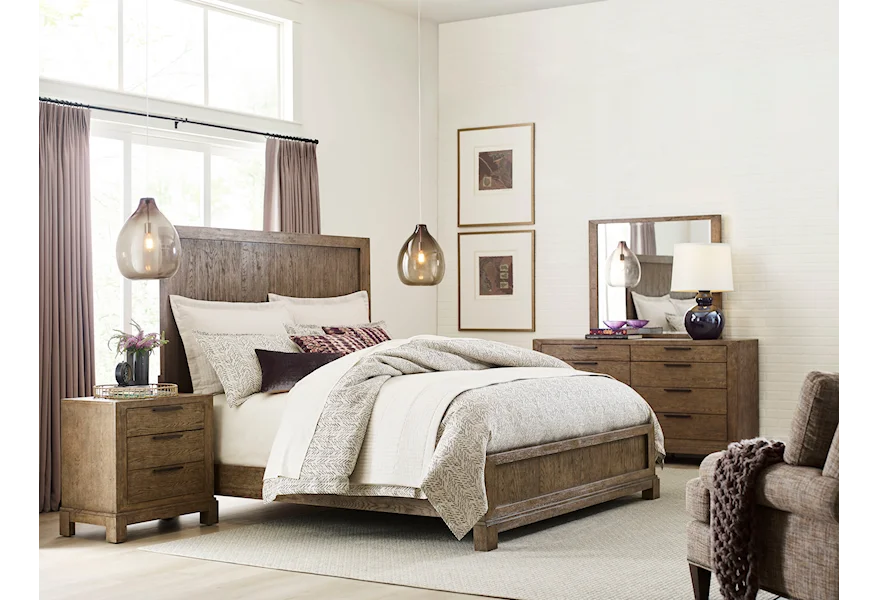 Skyline King Bedroom Group by American Drew at Esprit Decor Home Furnishings